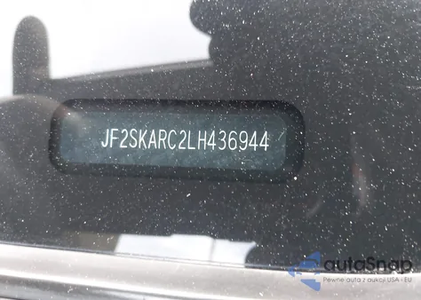 2020 Subaru Forester Sport from USA, damaged, VIN JF2SKARC2LH436944